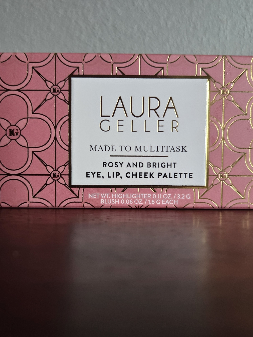 Laura Geller Rosy & Bright Multi-Use Eye Lip Cheek Palette - Pink
